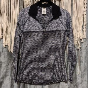 Avia Long Sleeve Fleece w Zippered Neck